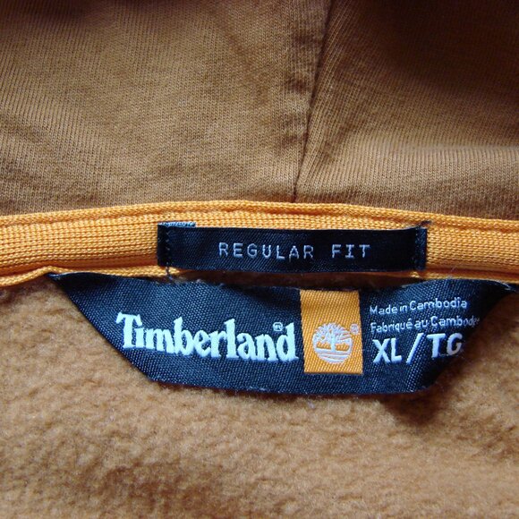 Timberland Wind Water Earth Sky Hoodie Sweatshirt Fleece Tree Logo Size XL - Picture 5 of 14